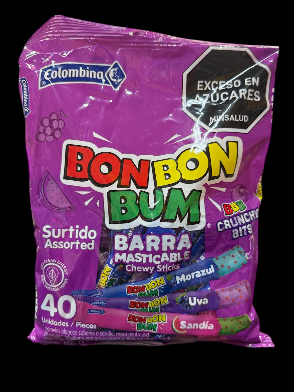 Bombombum masticable surtido X 40U