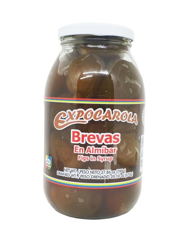 Brevas en almibar