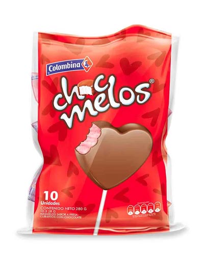 Chocomelos paleta