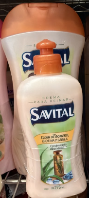 Shampoo savital 510ml + Crema para peinar Elixir de Romero