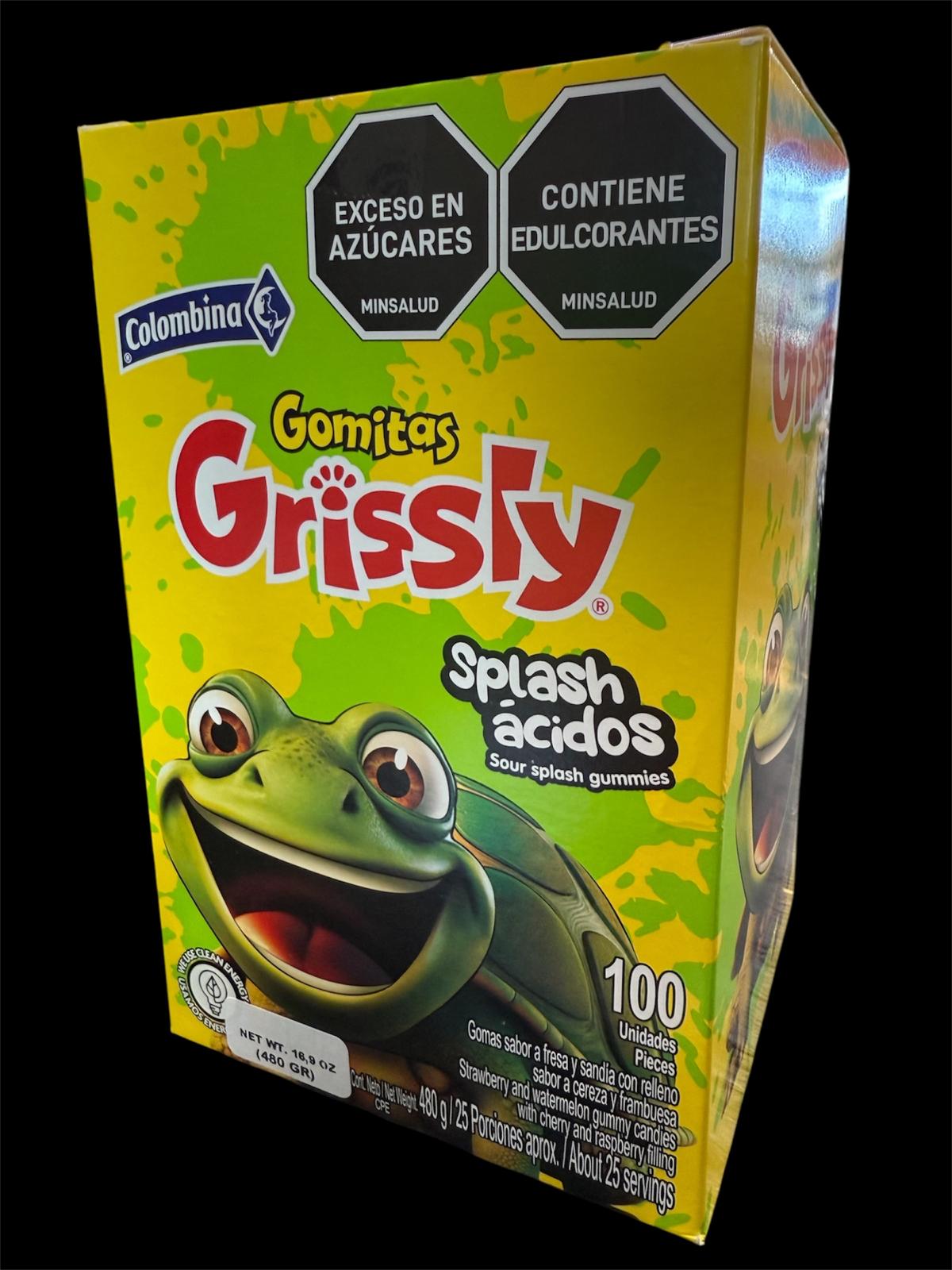 Gomitas grissly splash X 100U