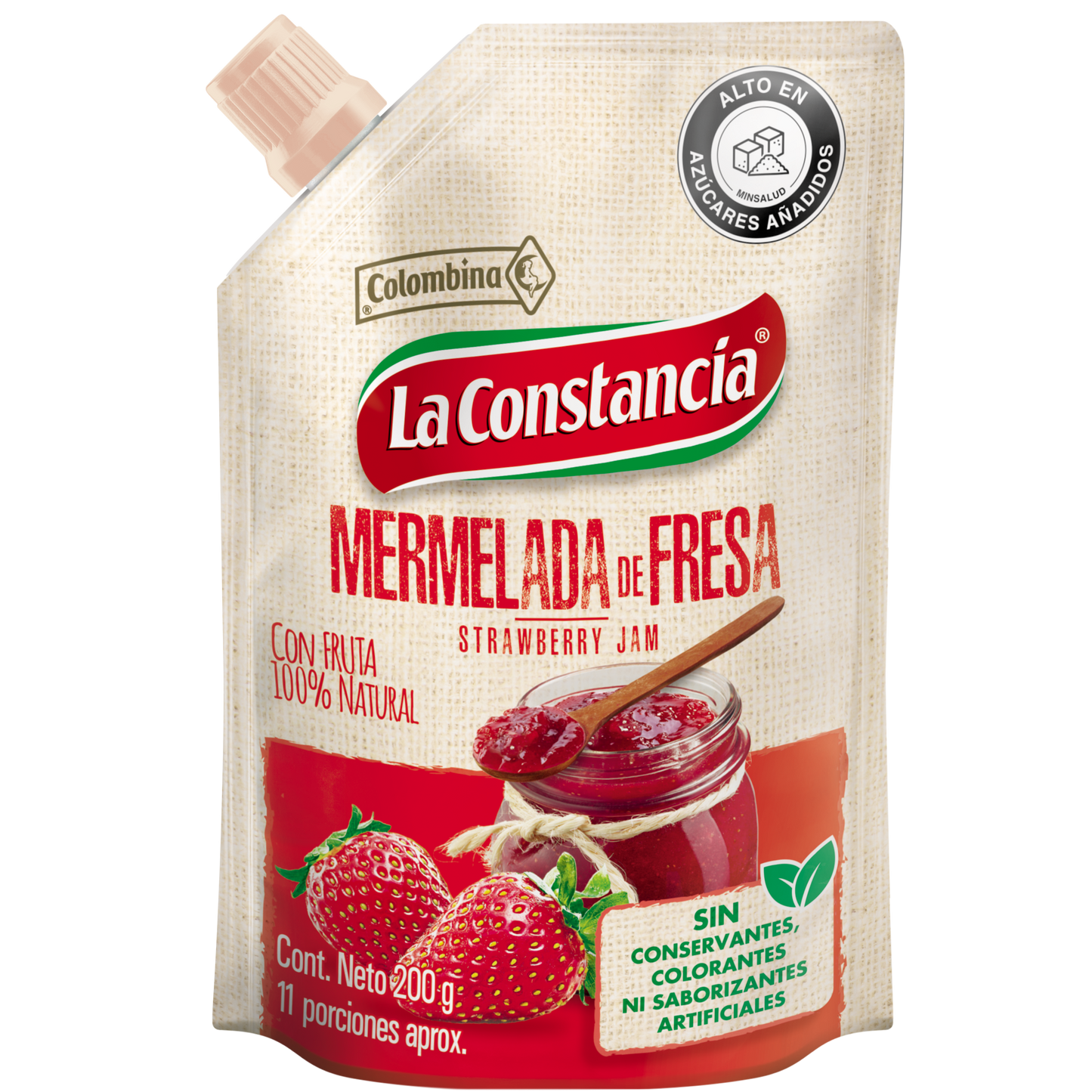 Mermelada De Fresa La Constancia 200gr