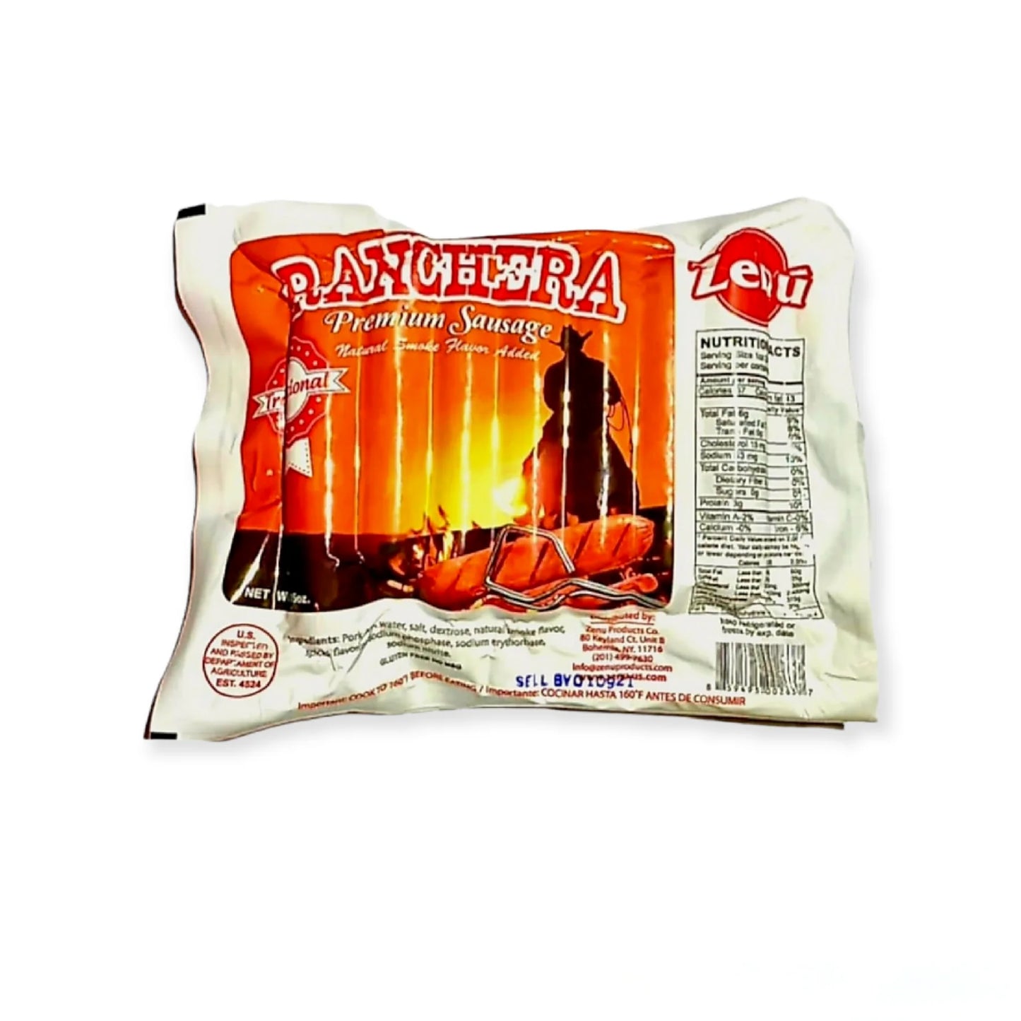 Salchicha Ranchera Zenu Tradicional