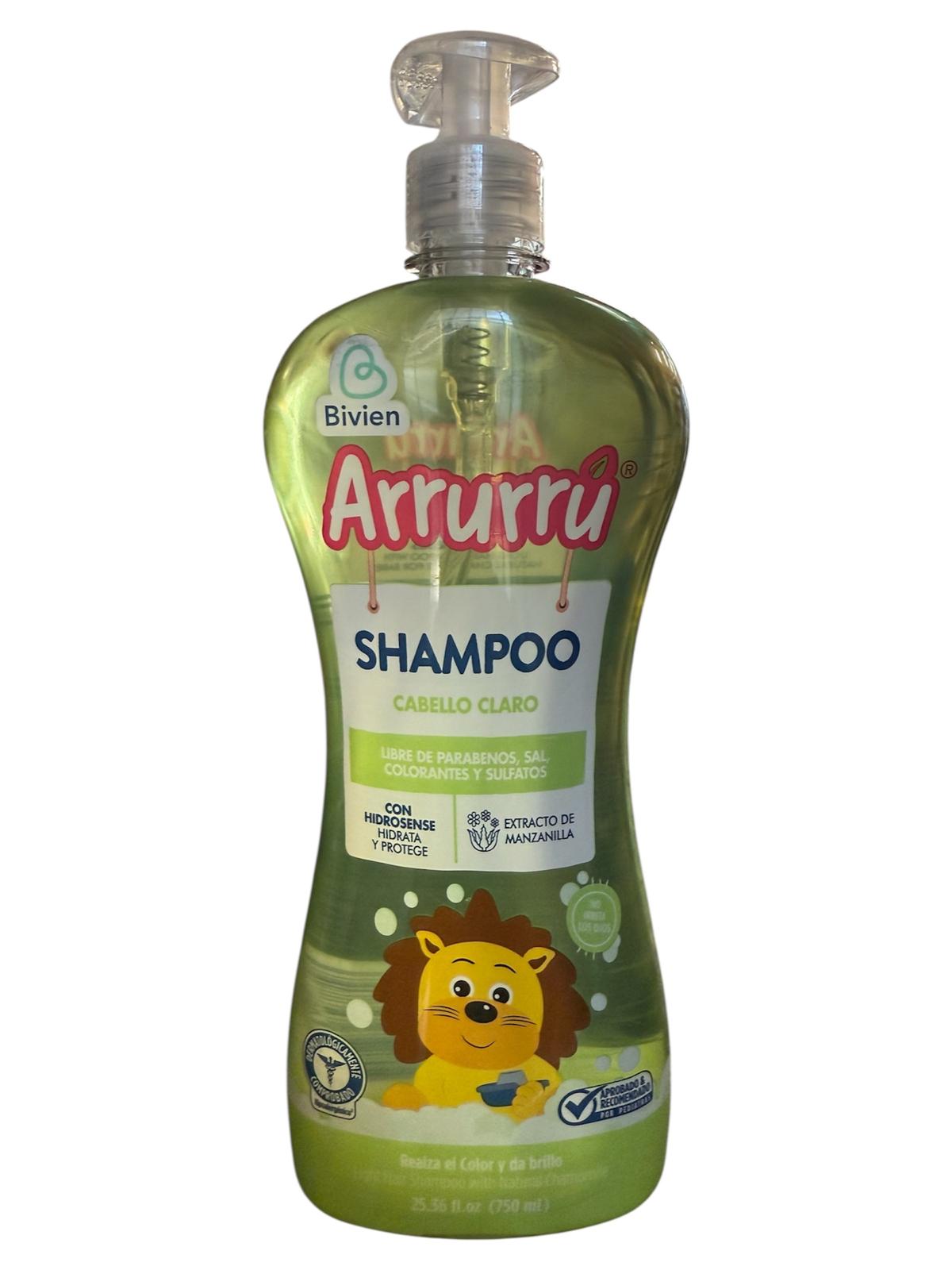 Shampoo arruru verde 750ml