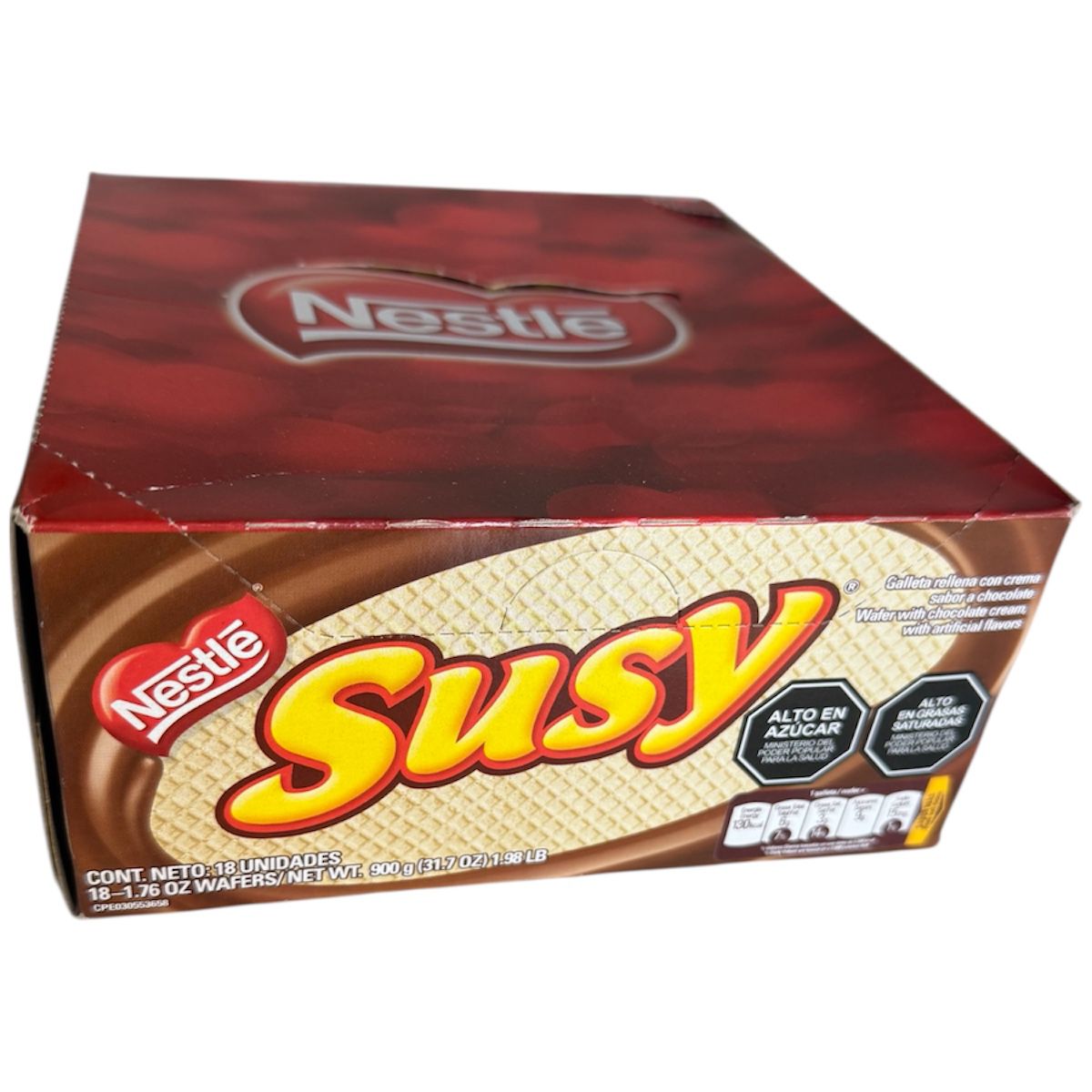 Galleta susy maxi 900gr X 18U