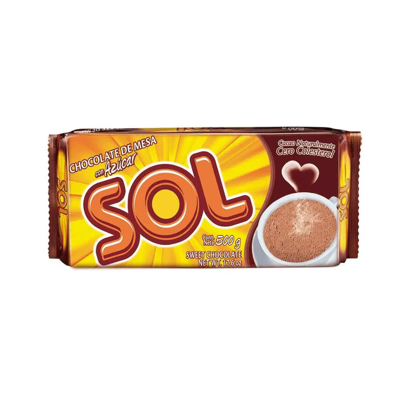 Chocolate Sol azucar