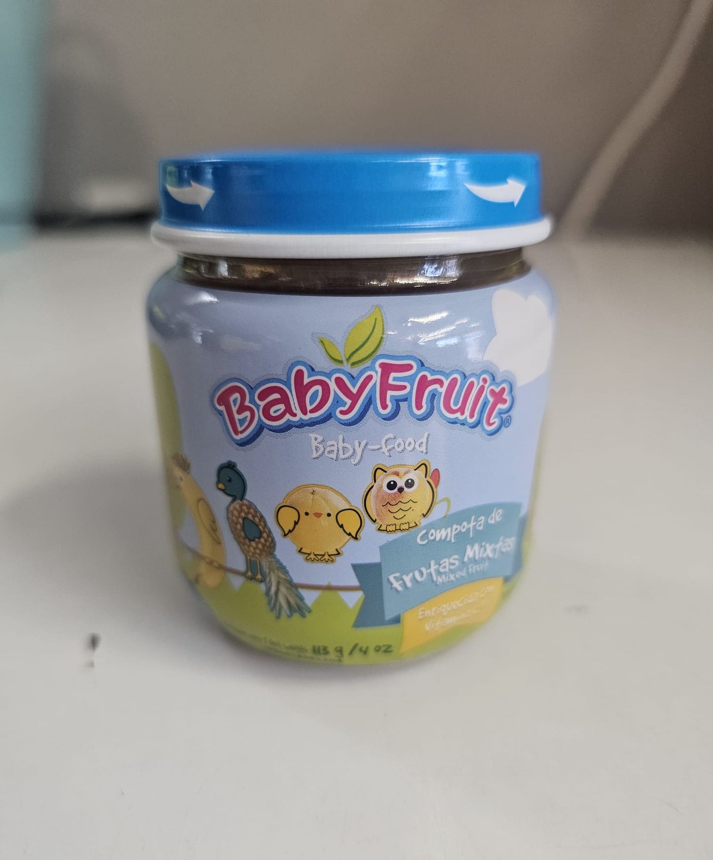 Compota frutas mixtas 113gr
