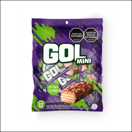 Chocolatina gol mini x 12U