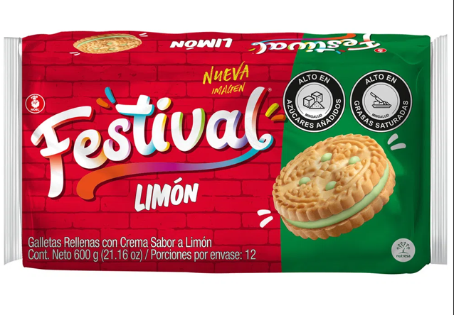 Galletas festival limon