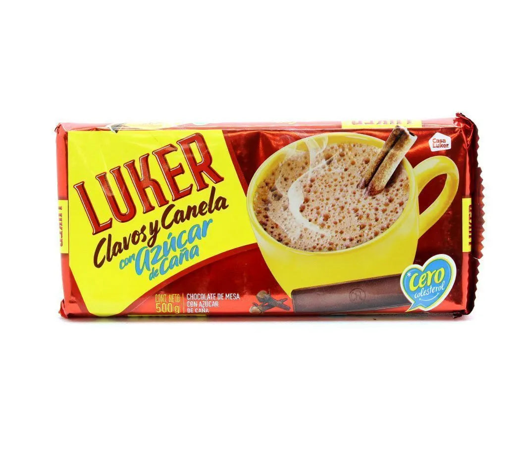 Chocolate luker clavos y canela