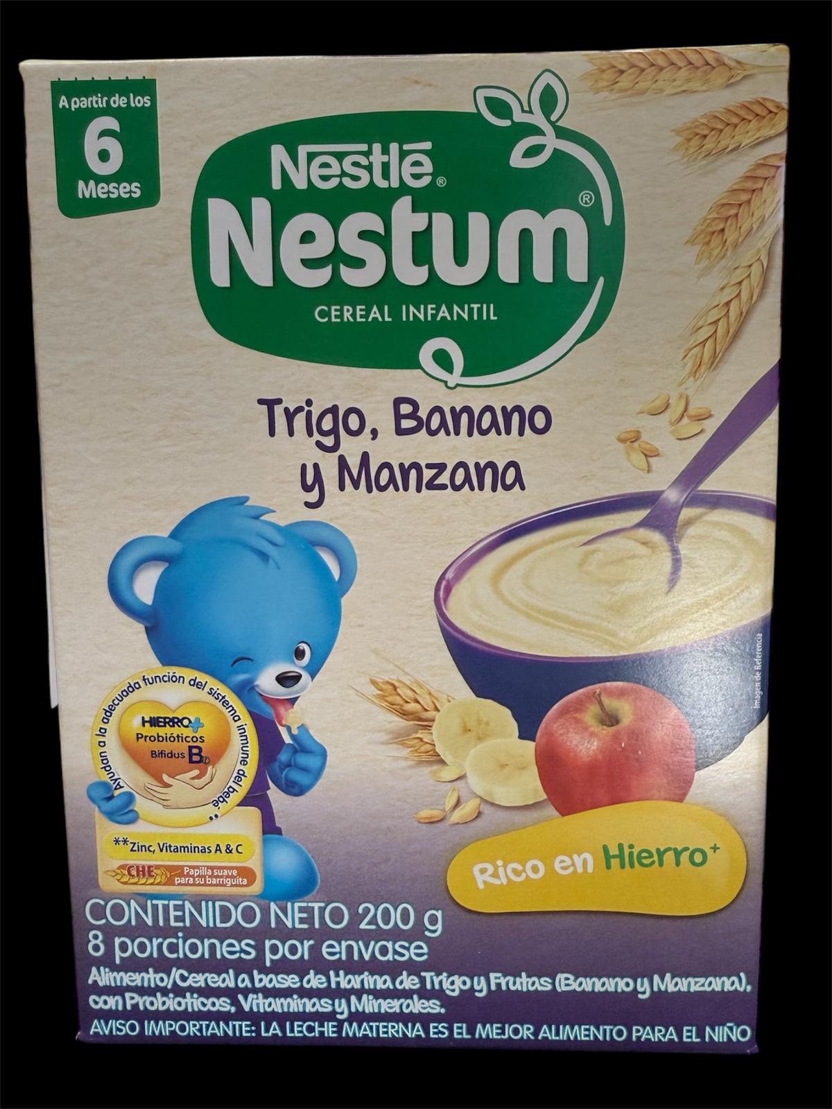 Nestum trigo, manzana y banana 200gr