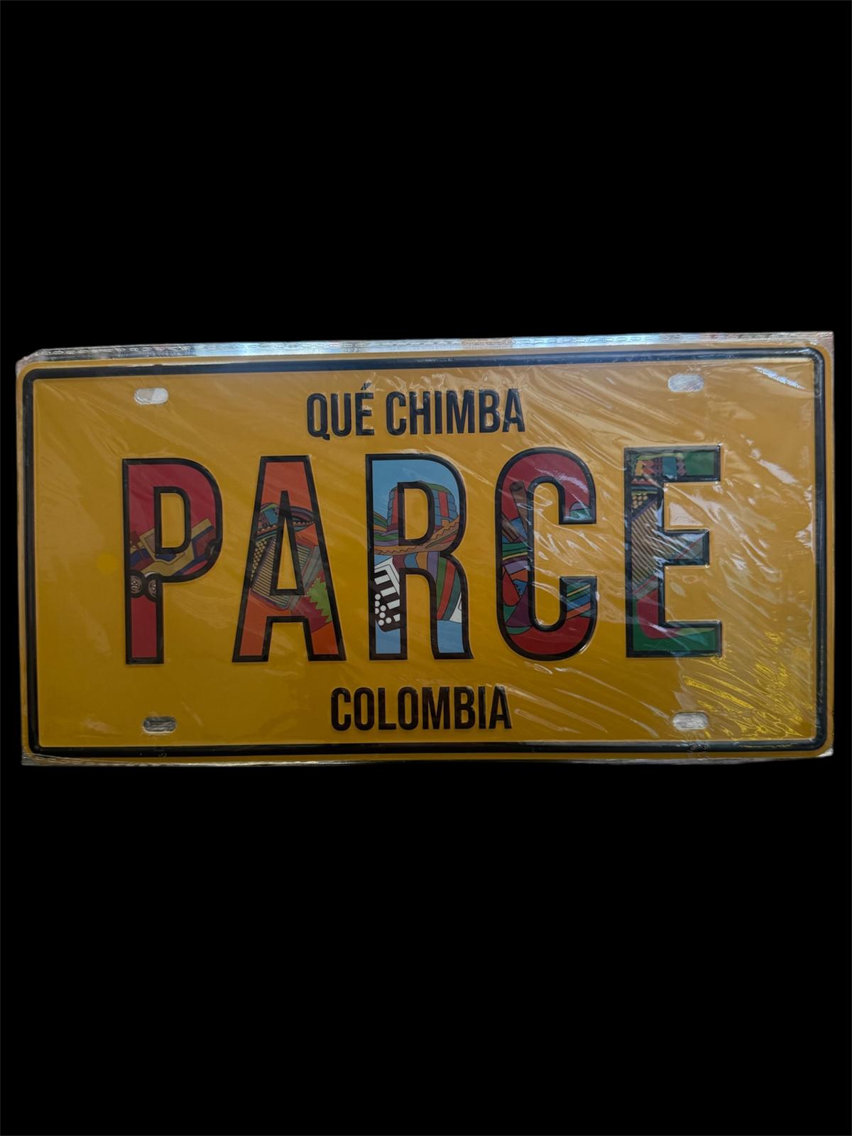 Placas metal