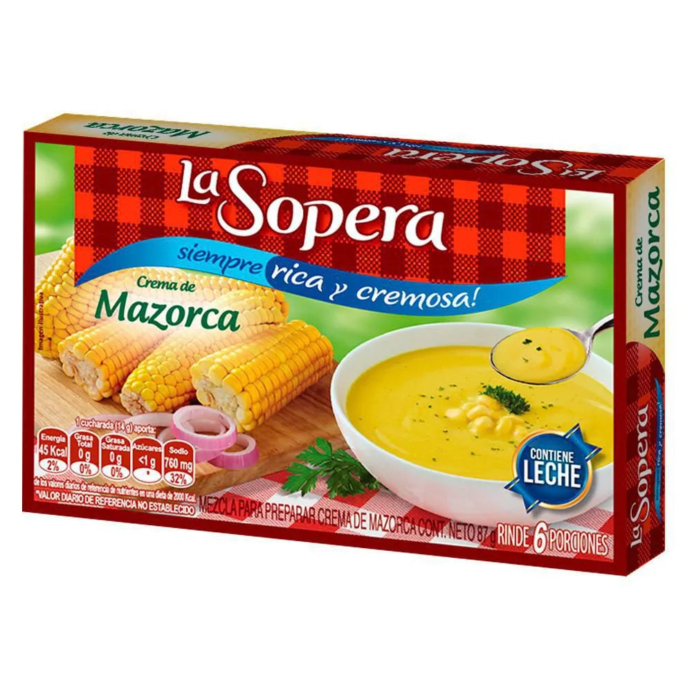 Sopera crema mazorca