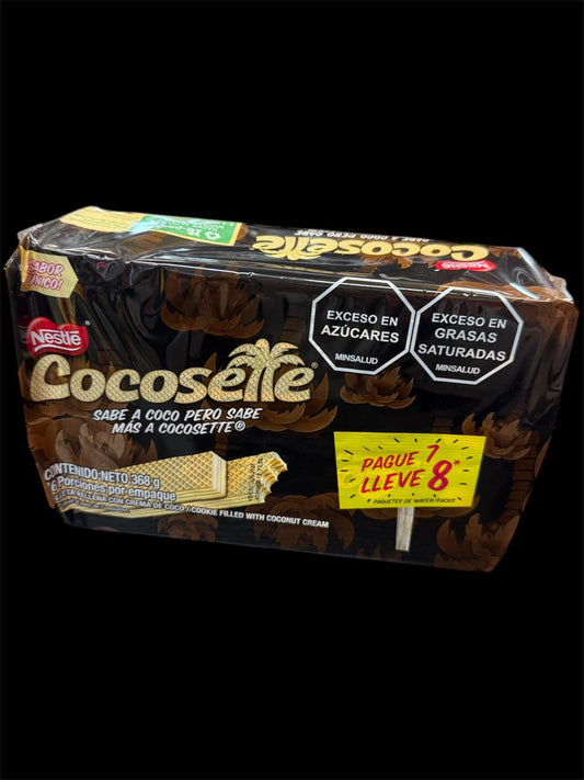 Galleta cocosette wafer 368gr X 8U