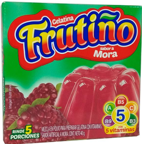Gelatina Frutiño Mora