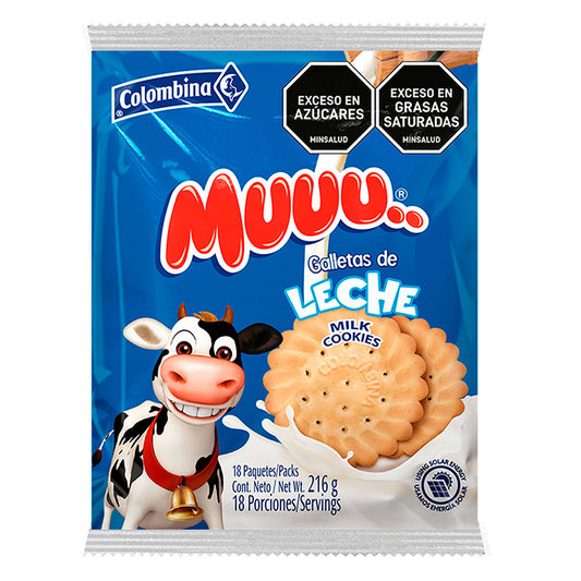 Galletas leche muu