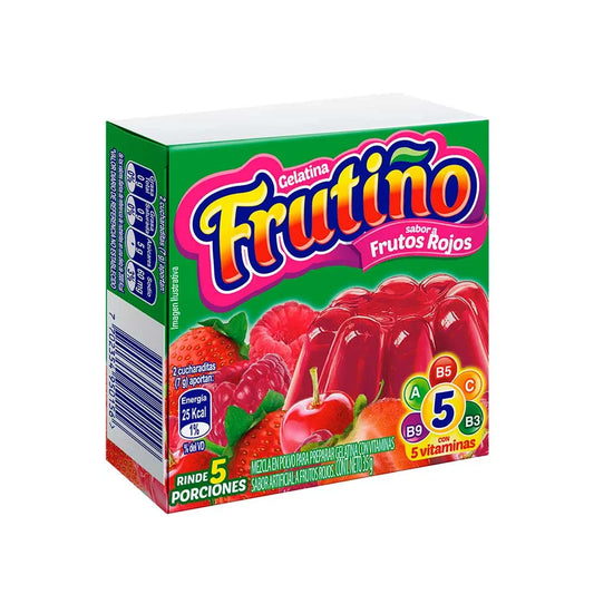 Gelatina frutiño frutos rojos 35gr