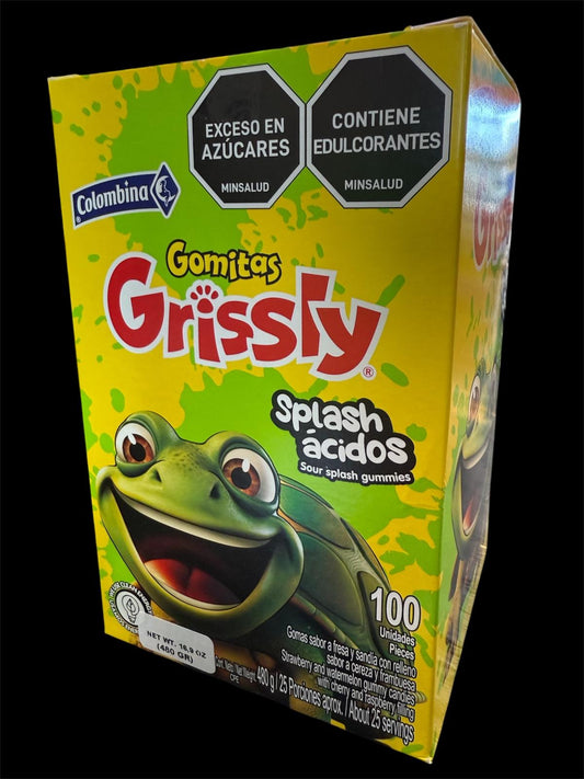 Gomitas grissly splash X 100U