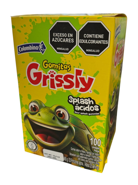 Gomitas grissly splash X 100U