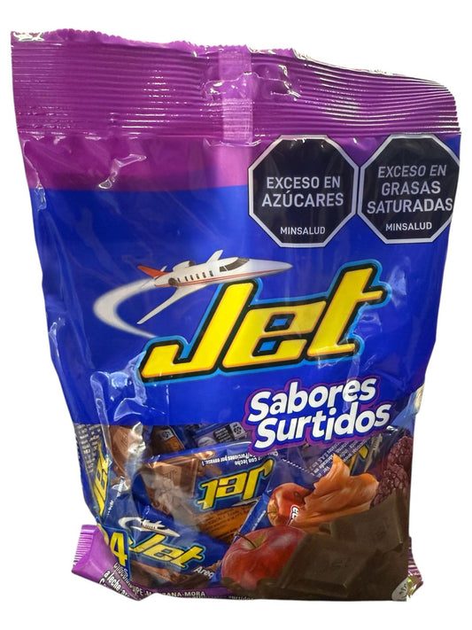 Chocolatina jet surtida 144gr X 24U