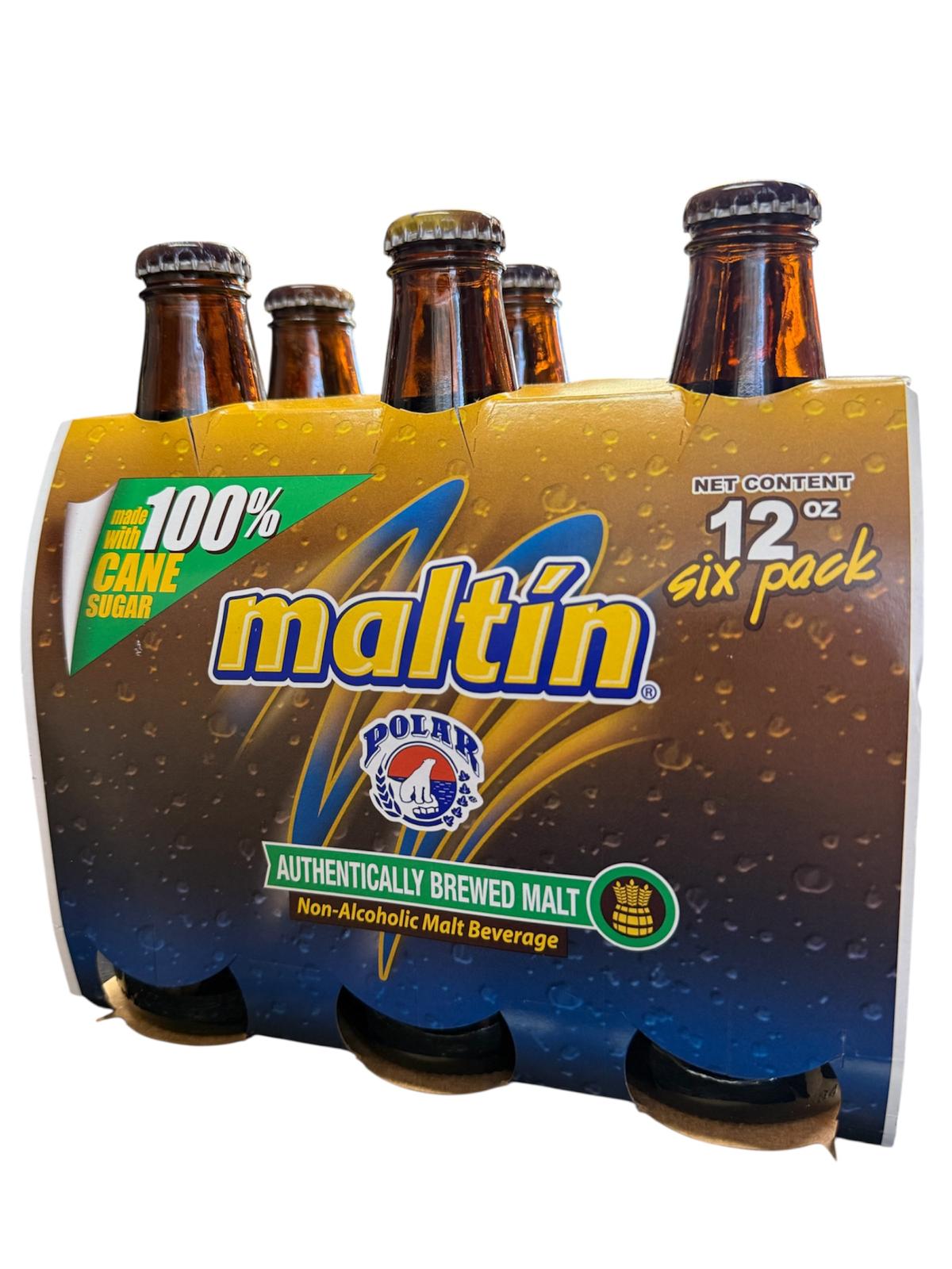 Maltin polar 12oz six pack