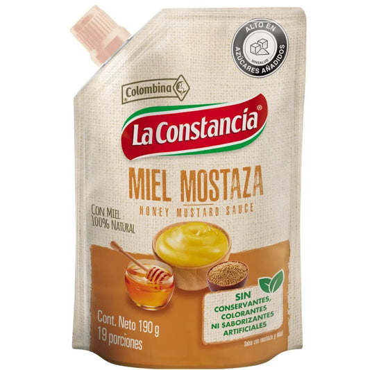 La constancia salsa miel mostaza