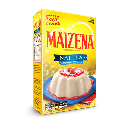 Natilla Maizena Sabor a Coco 300g