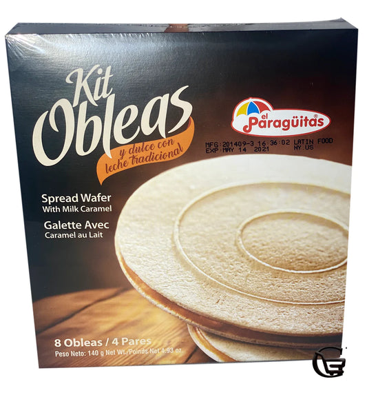 Obleas Con Arequipe 140 g