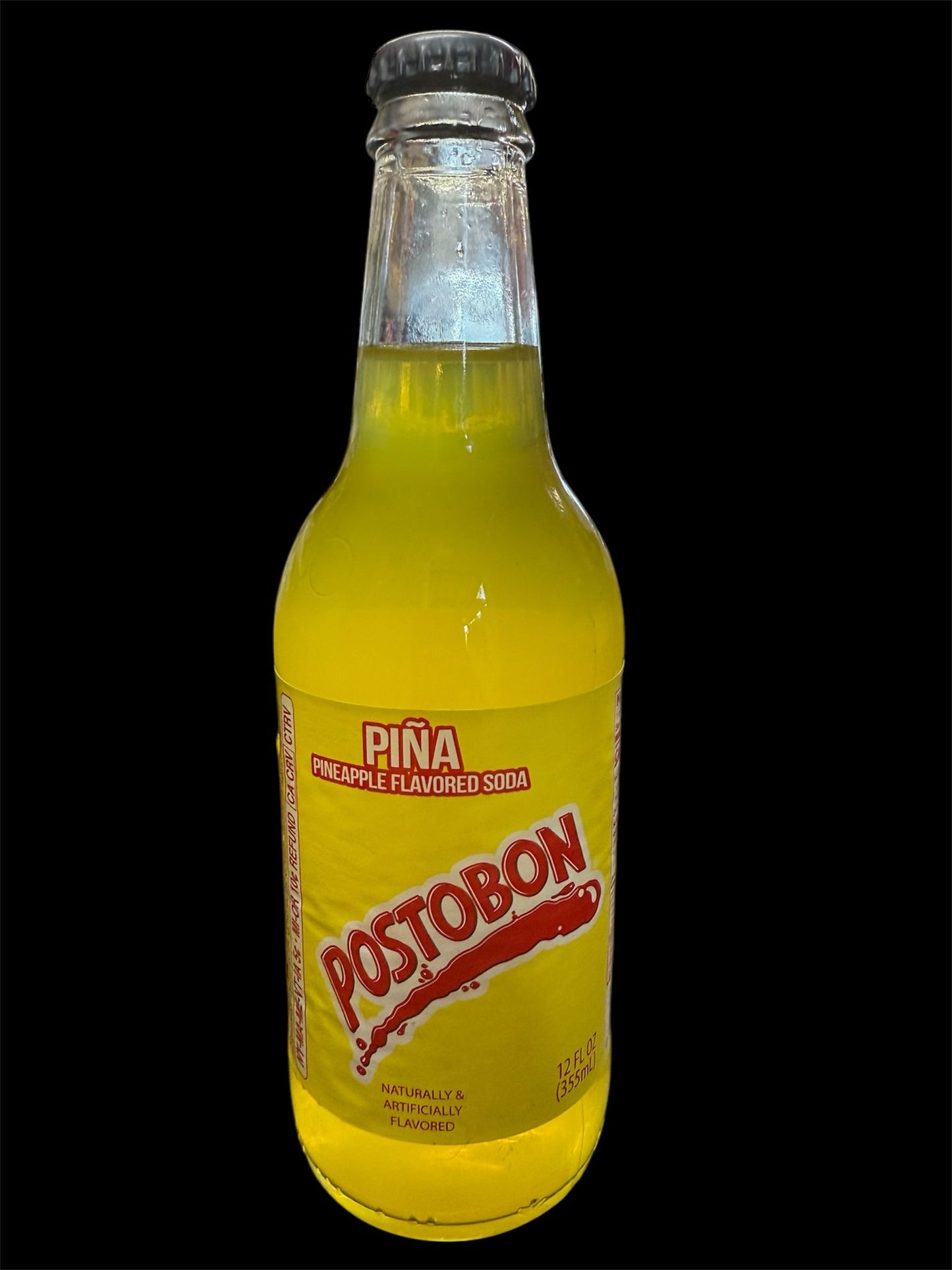 Gaseosa postobon vidrio12oz piña