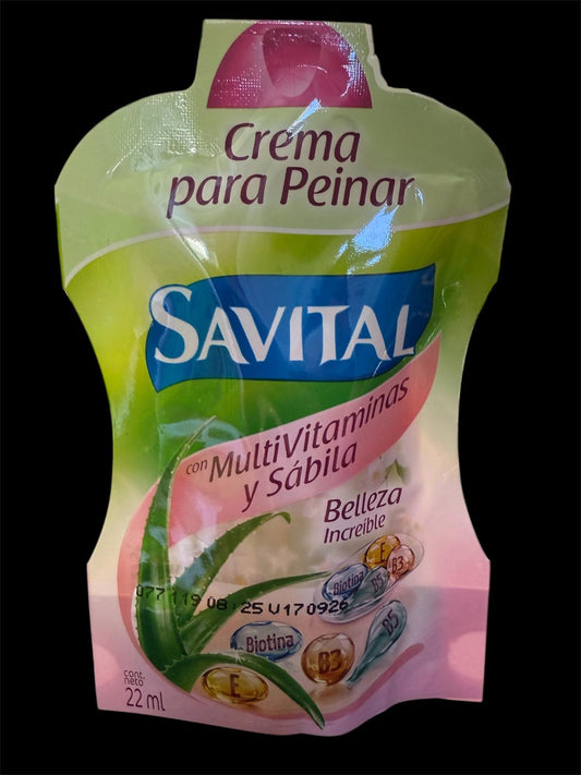 Crema para peinar savital sachet multivitamina