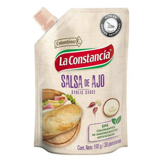 La Constancia Salsa De Ajo 190g