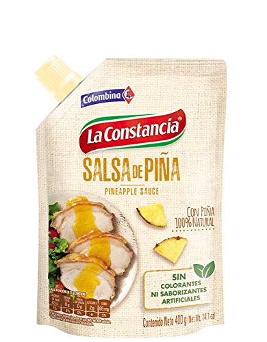 La constancia salsa de piña 400gr