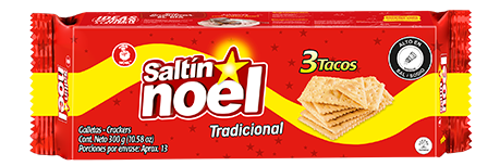 Galleta saltin noel tradicional