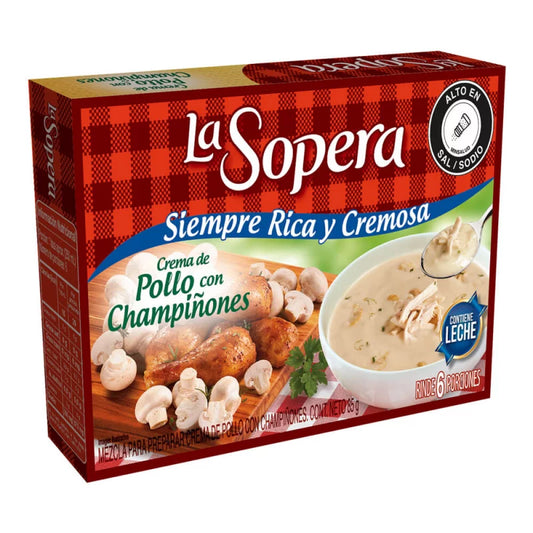 Sopera pollo con champignon 85gr