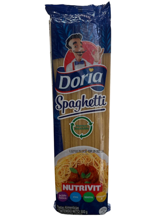 Pasta doria spaguetti 500gr