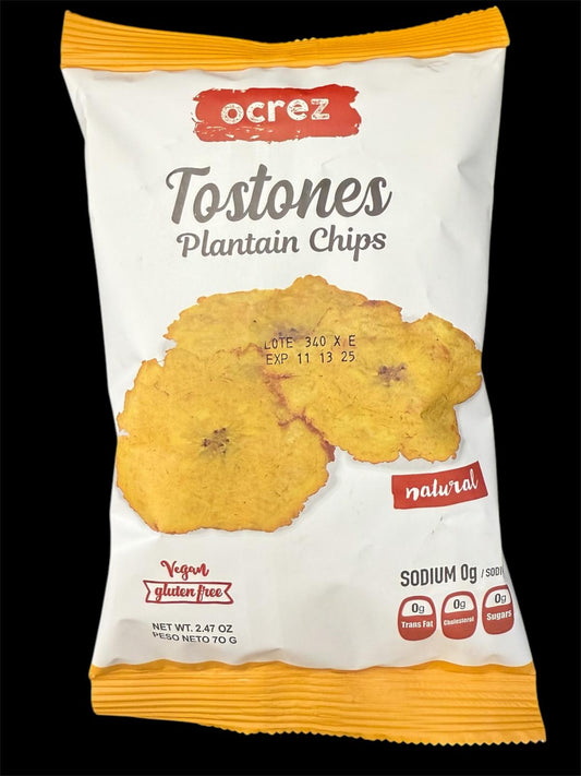 Tostones ocrez natural 70gr