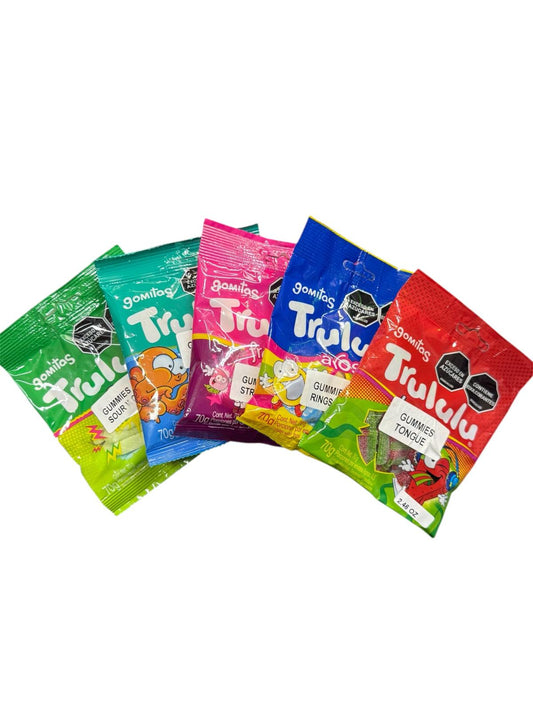 Gomas trululu surtidas 70gr