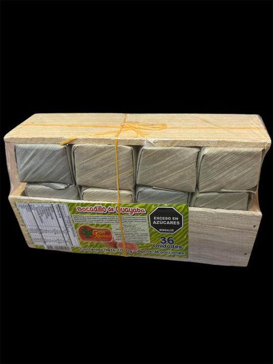 Bocadillo veleño 1000gr X 36U caja madera