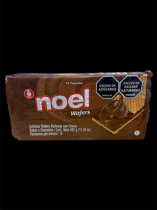 Galletas wafer noel chocolate 24gr X 18U
