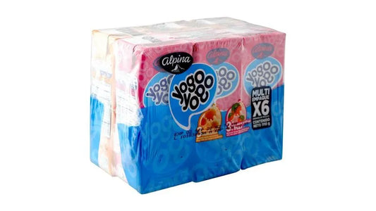 Yogo yogo fresa y durazno X 6U