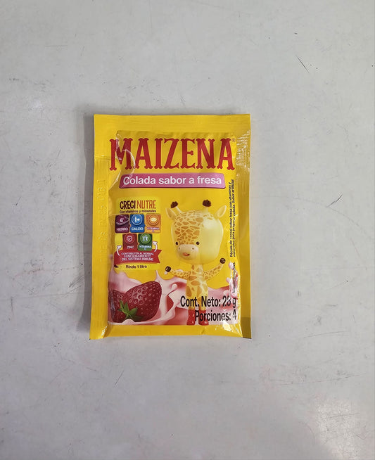 Colada maizena fresa