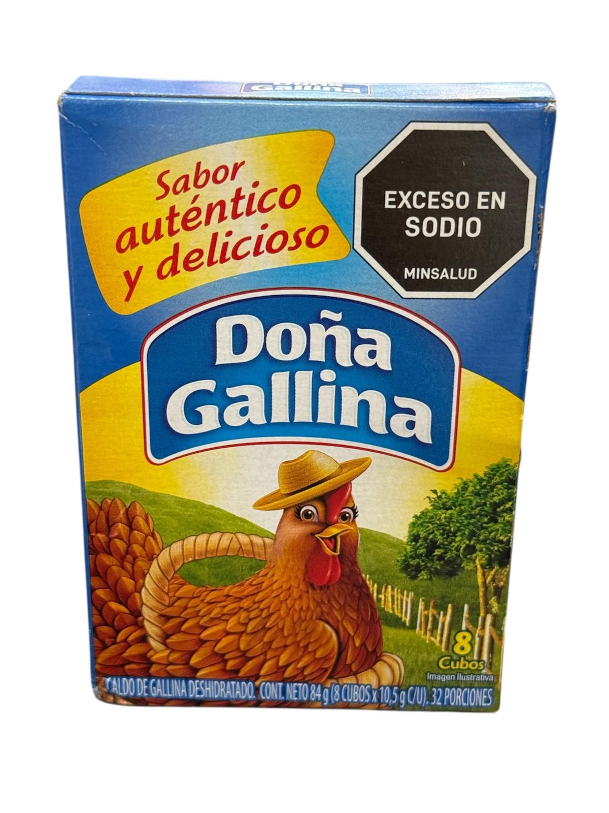 Doña gallina 84gr X 8 cubos