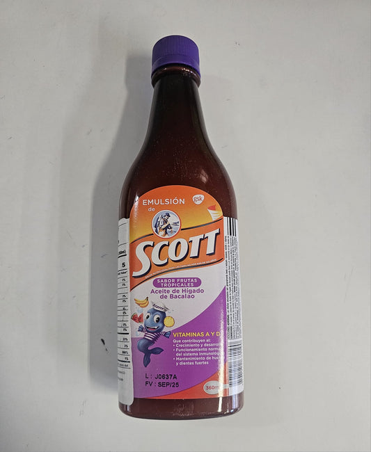 Emulsión scott frutas tropicales 360ML