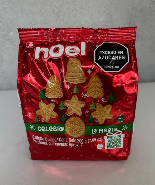 Galletas navide;as bolsa roja 200gr