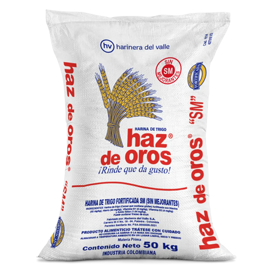 Harina de trigo haz de oros 50 kg