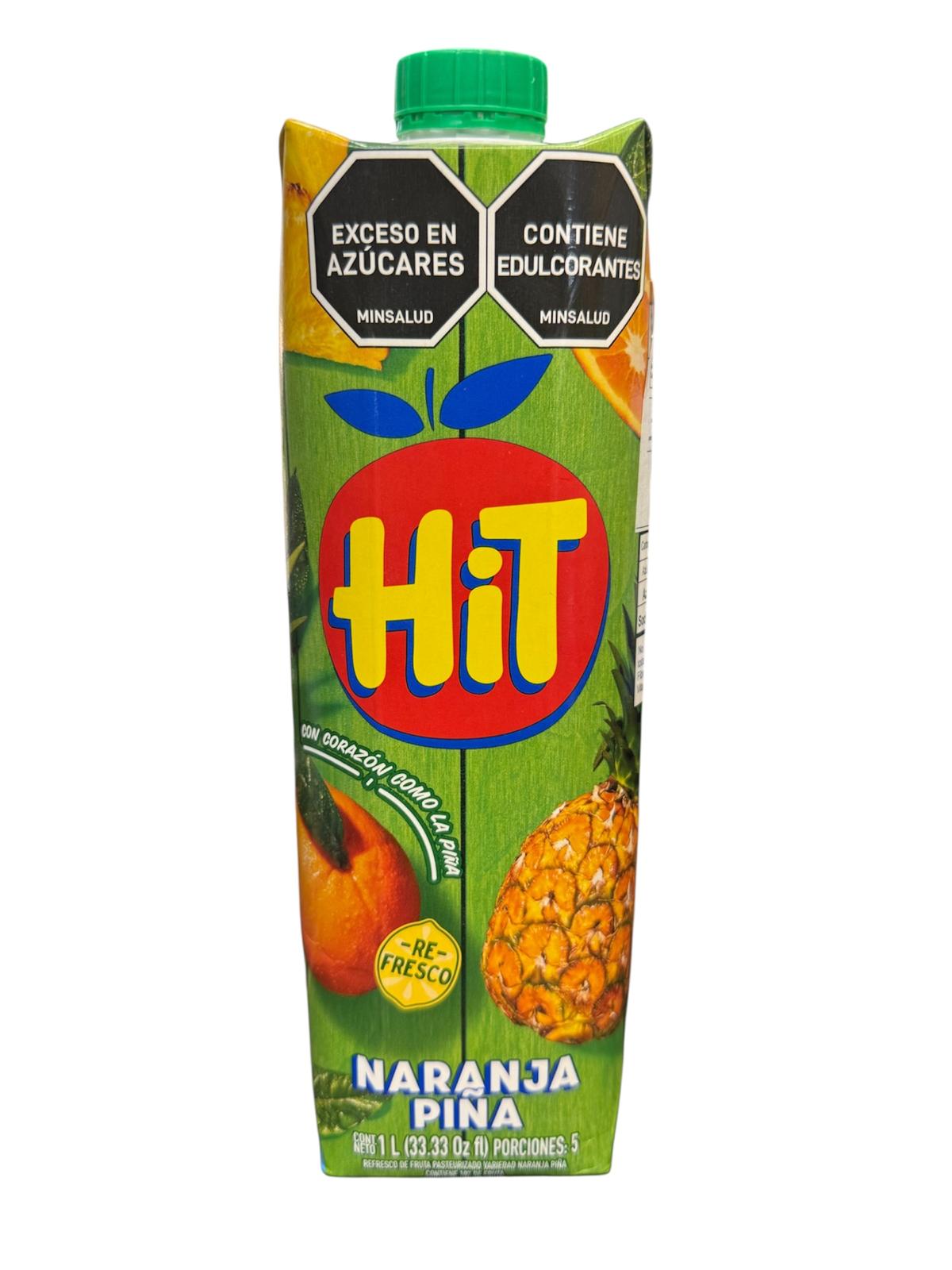 Jugo Hit naranja piña 1lt – LA TIENDA DEL PARCERO