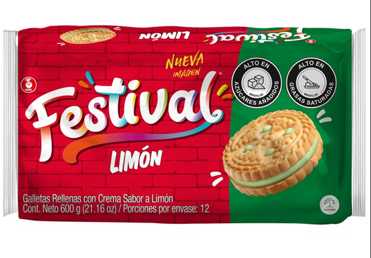 Galletas festival limon