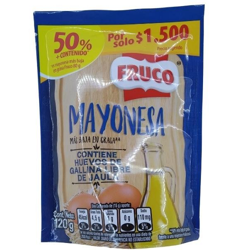 Mayonesa fruco 120gr