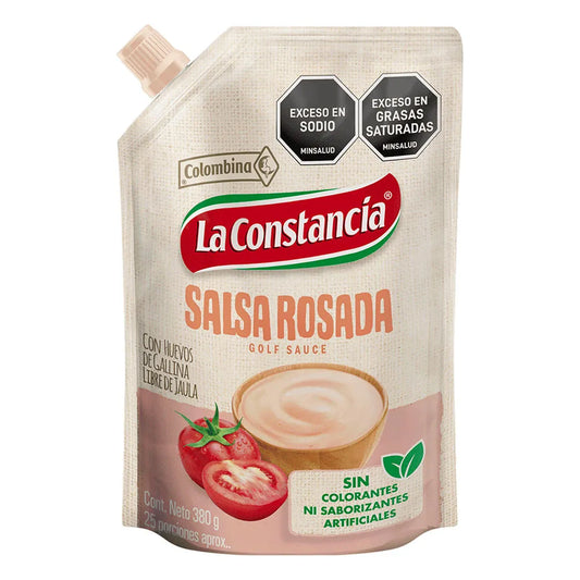 La constancia salsa rosada 380gr