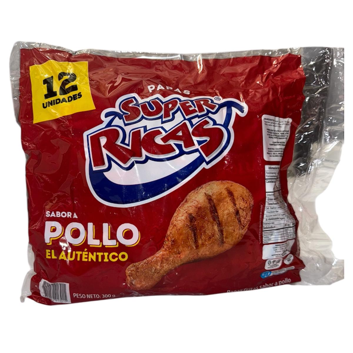 Papas super ricas POLLO X 12U
